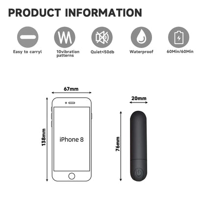 Mini œuf vibrant rechargeable, jouet clitoridien pour point G, stimulateur vaginal, masturbateur, gode, vibrateur, jouets sexuels pour femmes