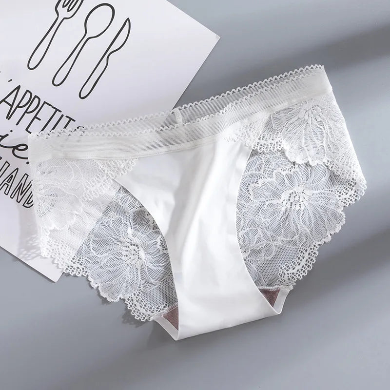 Soutien-gorge demi-bonnet en dentelle française pour femme – Bralette push-up décolletée en V