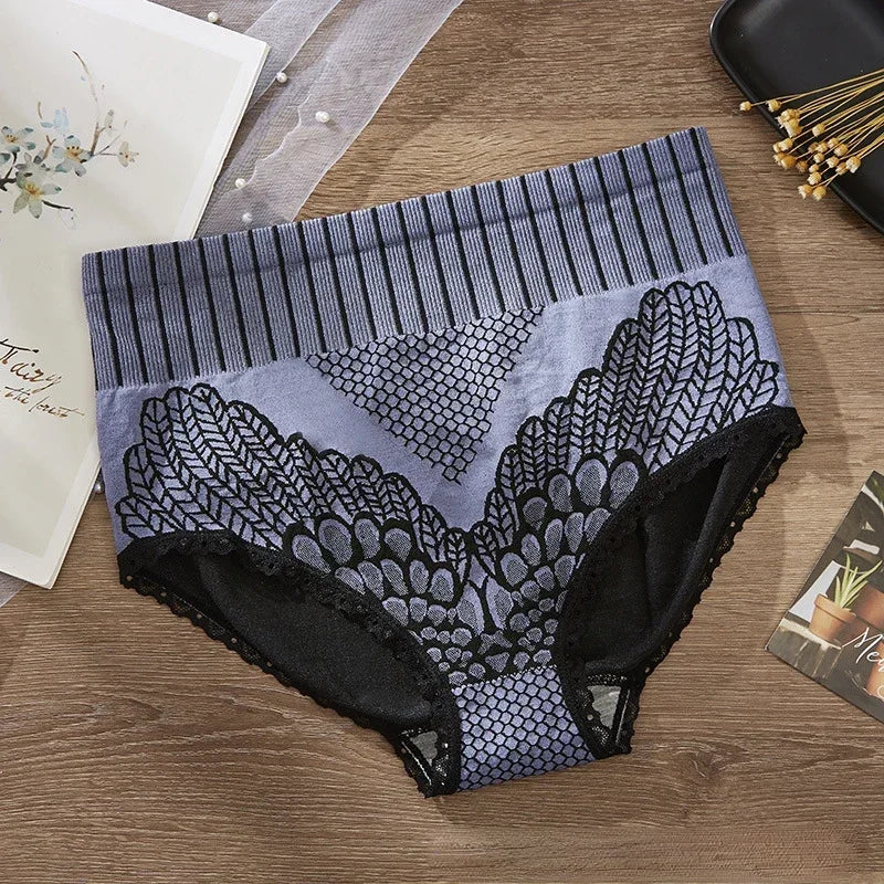 Culotte menstruelle taille haute anti-fuites – Culotte menstruelle sans couture
