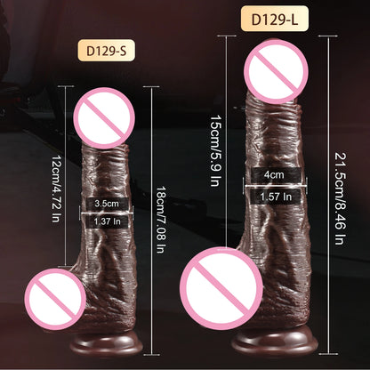 Gode réaliste pour femme, machine à sexe pour prépuce coulissant, masturbateur anal, gode ceinture, gros pénis, jouets sexuels pour adultes, 18 ans