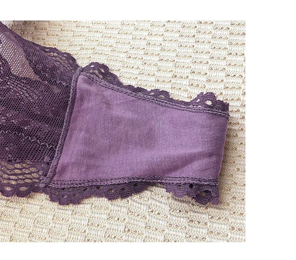 String en dentelle pour femme – String transparent taille basse