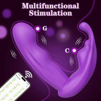 Vibromasseur point G avec application, culotte vaginale, vibromasseur lapin pour femme, stimulateur de clitoris, masturbateur féminin, jouets sexuels pour adultes