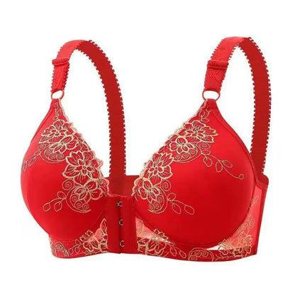 Soutien-gorge push-up sans coutures et fermeture frontale pour femme