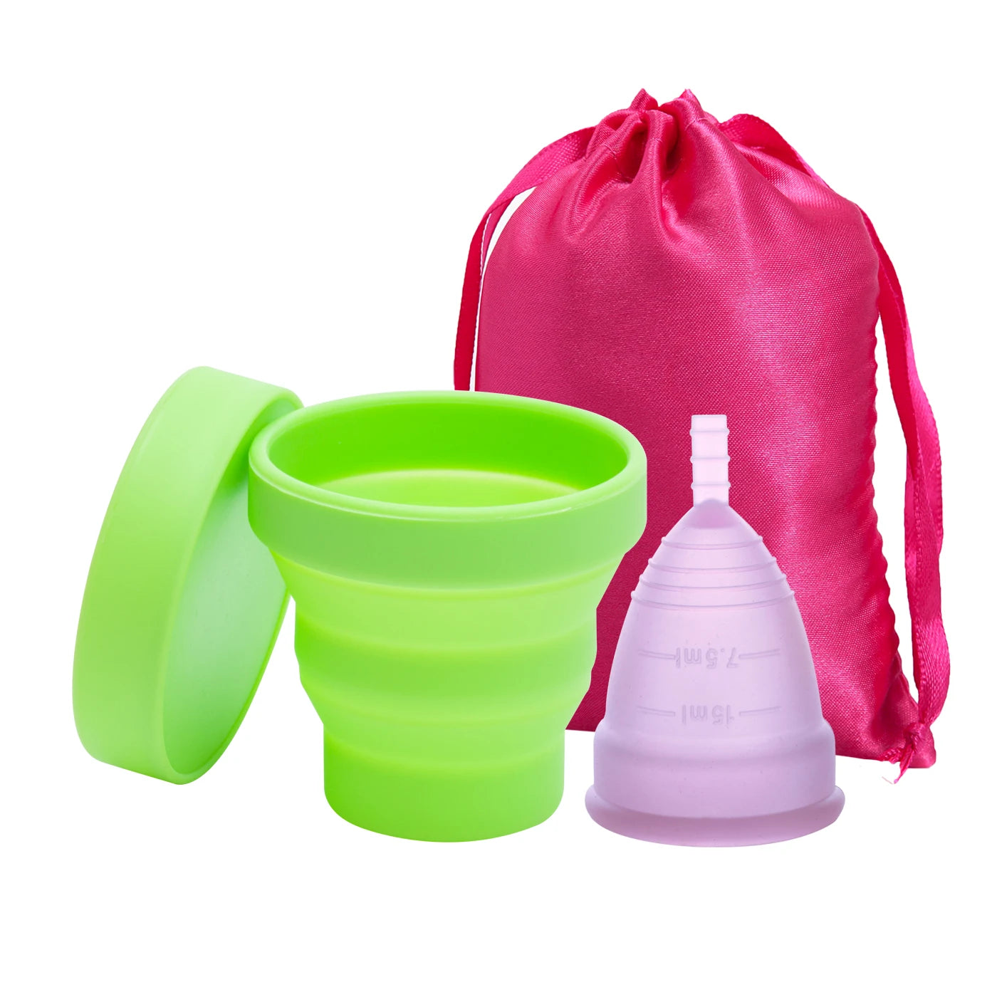 Stérilisateur pour coupe menstruelle – Silicone de qualité médicale