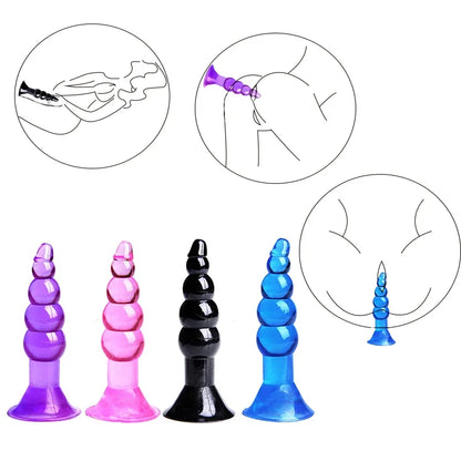 Plug anal en silicone – Masseur de prostate et de point G