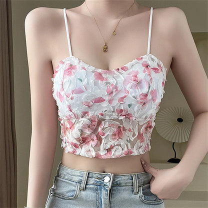 Soutien-gorge push-up sans bretelles en dentelle tournesol pour femme – Bralette push-up sans coutures
