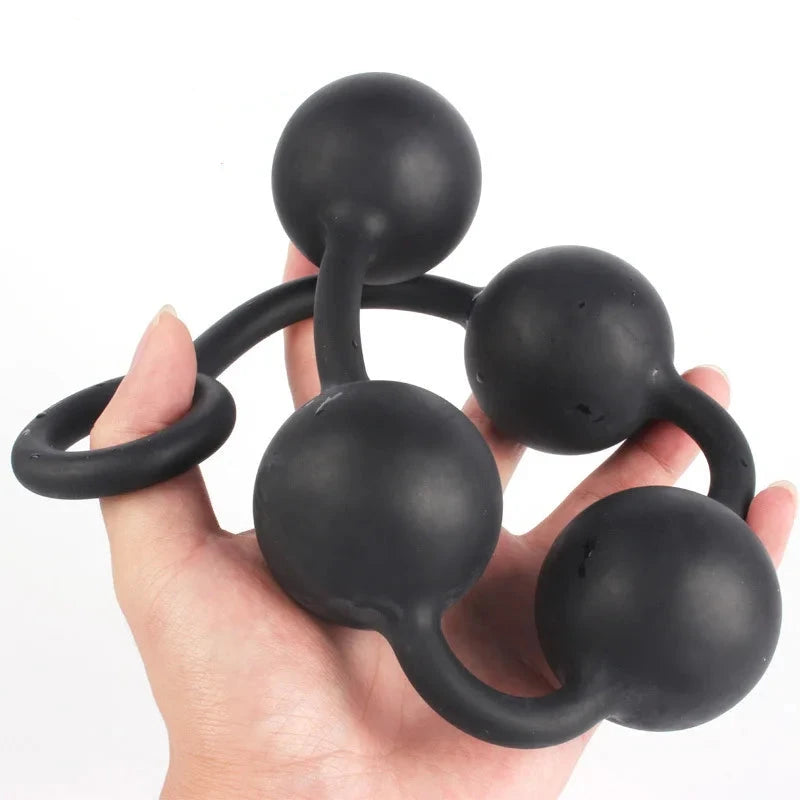Nouveau plug anal, boules anales en silicone, jouets sexuels pour adultes, jouet érotique, gros plug anal, perles anales, dilatateur, plug, sextoy
